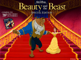 обоя мультфильмы, beauty, and, the, beast