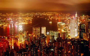 Картинка hong kong china города гонконг китай