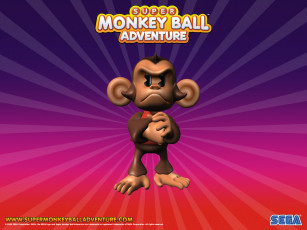 обоя видео, игры, super, monkey, ball, adventure