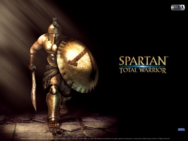 Обои картинки фото видео, игры, spartan, total, warrior