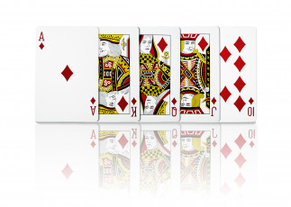 Картинка разное настольные игры азартные туз карты король