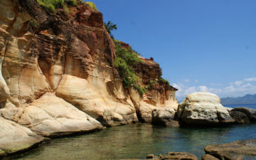 Картинка природа побережье море берег скалы