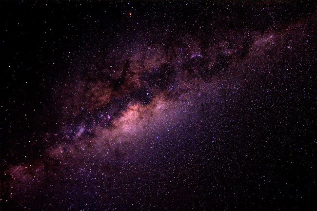 Обои картинки фото космос, галактики, туманности, ночьное, небо, звезды, млечьный, путь