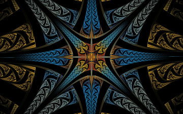 Картинка 3d 3д графика fractal фракталы art абстракция