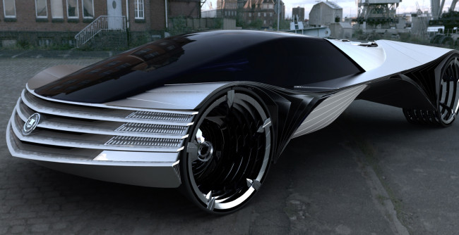 Обои картинки фото cadillac wtf thorium fuel concept, автомобили, cadillac, car, futuristic, concept, thorium, fuel, wtf