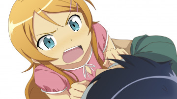 обоя аниме, oreimo, девушка