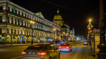 Картинка города санкт-петербург +петергоф+ россия saint-petersburg st isaac s cathedral