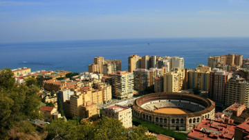 Картинка малага испания города -+панорамы