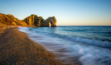 Картинка природа побережье море скала