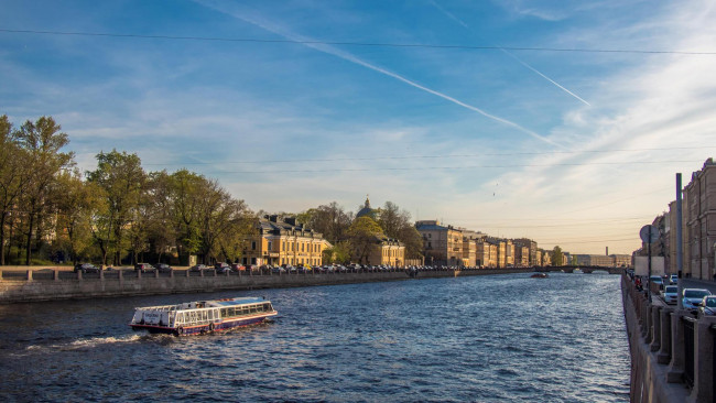 Обои картинки фото города, санкт-петербург,  петергоф , россия, saint-petersburg, fontanka, river