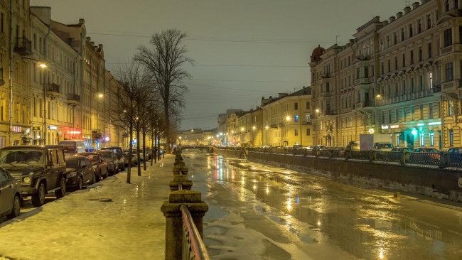 Обои картинки фото города, санкт-петербург,  петергоф , россия, st, petersburg, griboyedov, canal