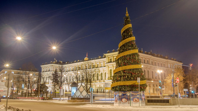 Обои картинки фото города, санкт-петербург,  петергоф , россия, николаевский, дворец