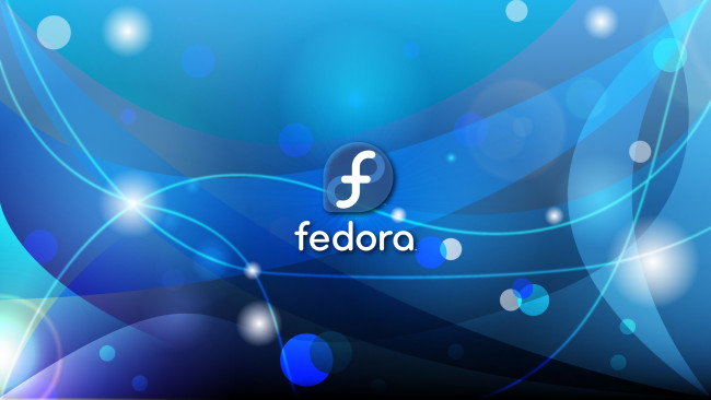 Обои картинки фото компьютеры, fedora, фон, логотип