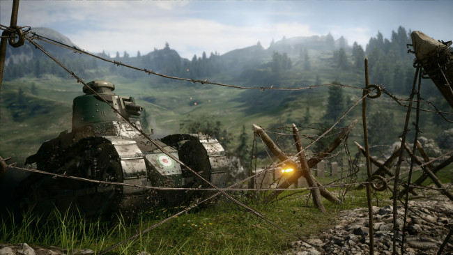 Обои картинки фото видео игры, battlefield 1, танк