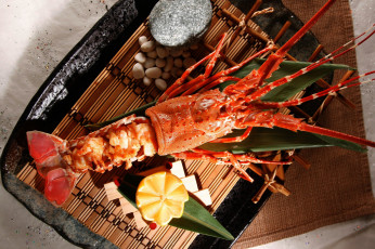 Картинка еда рыба +морепродукты +суши +роллы лобстер