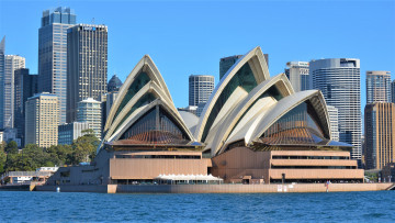 Картинка города сидней+ австралия sydney opera house