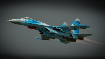 Картинка sukhoi+su-27p1m авиация боевые+самолёты ввс