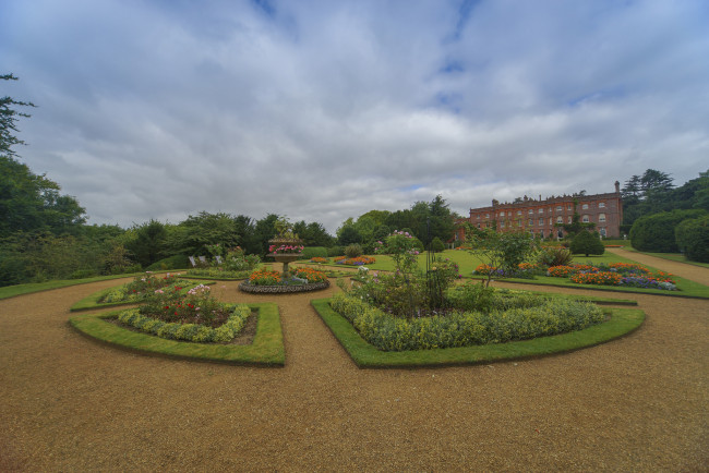Обои картинки фото hughenden manor and gardens, города, - панорамы, простор