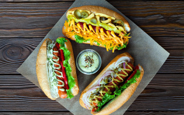 Картинка еда бутерброды +гамбургеры +канапе хот-доги