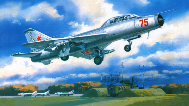 Обои картинки фото авиация, 3д, рисованые, v-graphic, радар, аэродром, самолеты, взлет