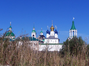 Картинка ростов спасо Яровлевский монастырь города православные церкви монастыри