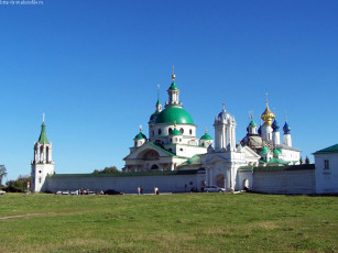 Картинка ростов спасо Яровлевский монастырь города православные церкви монастыри