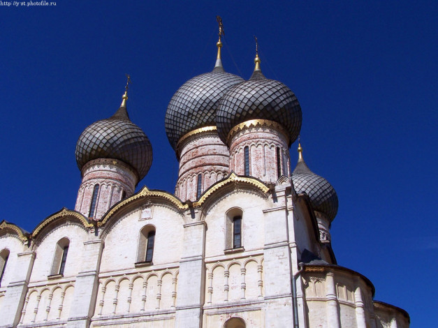 Обои картинки фото ростов, кремль, успенский, собор, города, православные, церкви, монастыри