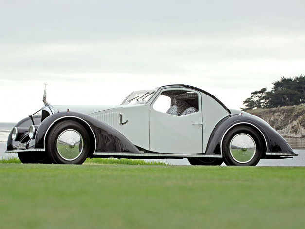 Обои картинки фото 1934, voisin, c27, aerosport, автомобили, классика