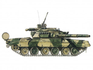 Картинка основной танк 80у техника военная