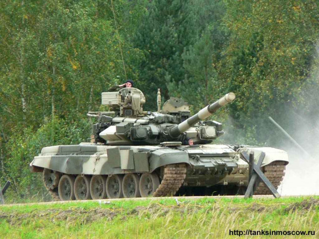 Обои картинки фото основной, танк, 90, владимир, техника, военная