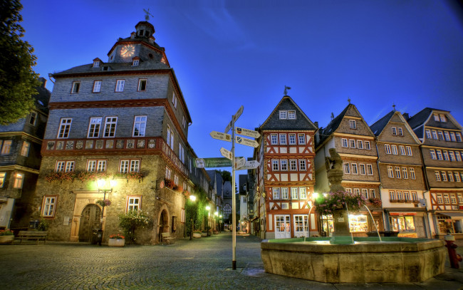 Обои картинки фото hepburn, germany, города, улицы, площади, набережные