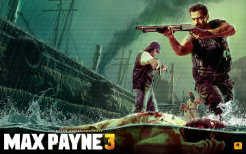 Картинка max payne видео игры перестрелка труп корабль
