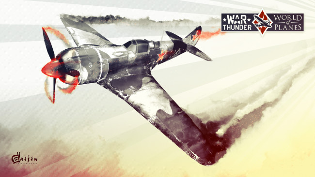 Обои картинки фото war, thunder, world, of, planes, видео, игры