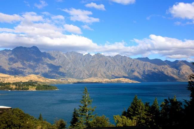 Обои картинки фото природа, реки, озера, new, zealand, queenstown