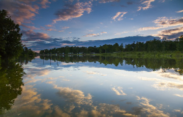 Картинка logan martin lake alabama природа реки озера озеро отражение