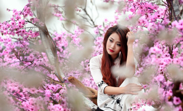 Картинка девушки -unsort+ азиатки девушка азиатка весна