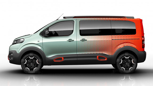 Обои картинки фото citroen spacetourer hyphen concept 2016, автомобили, citroen, ds, hyphen, spacetourer, concept, 2016