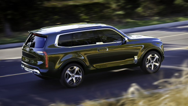 Обои картинки фото kia telluride concept 2016, автомобили, kia, telluride, concept, 2016, джип, внедорожник