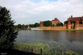 Картинка malbork+castle города замки+польши malbork castle