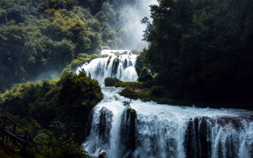 Картинка природа водопады каскад