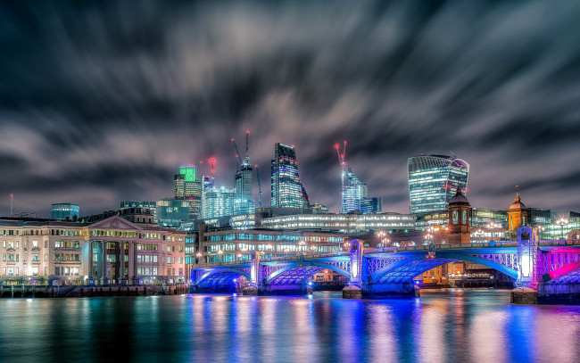 Обои картинки фото города, лондон , великобритания, мост