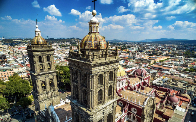 Обои картинки фото города, мехико , мексика, панорама