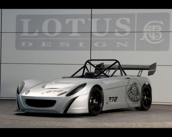 Обои картинки фото lotus, circuit, car, prototype, 2005, автомобили
