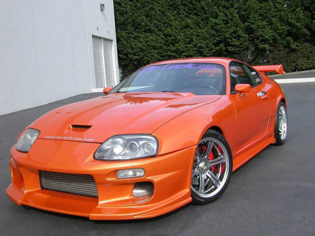 Обои картинки фото toyota, supra, автомобили