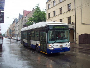Картинка рижский троллейбус техника троллейбусы