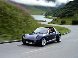 Картинка smart roadster автомобили