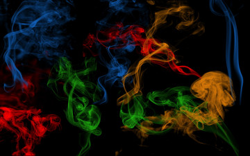 Картинка 3д графика abstract абстракции дым