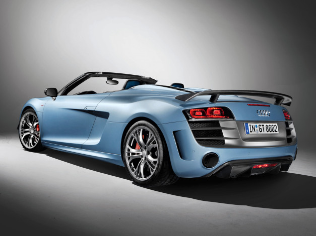 Обои картинки фото audi, r8, gt, spyder, автомобили