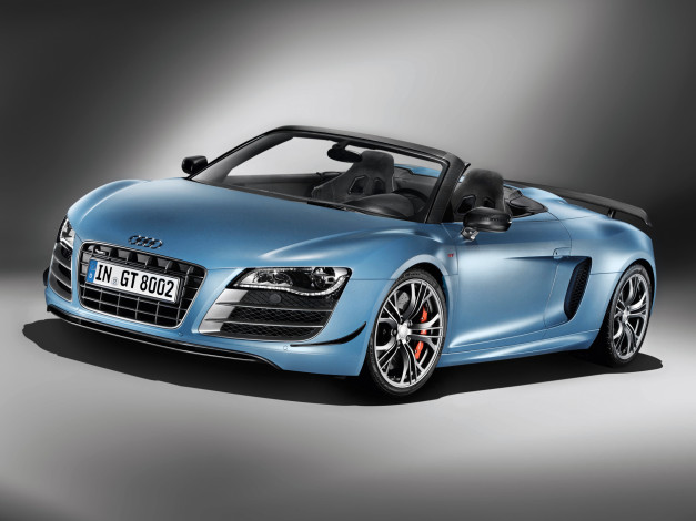 Обои картинки фото audi, r8, gt, spyder, автомобили