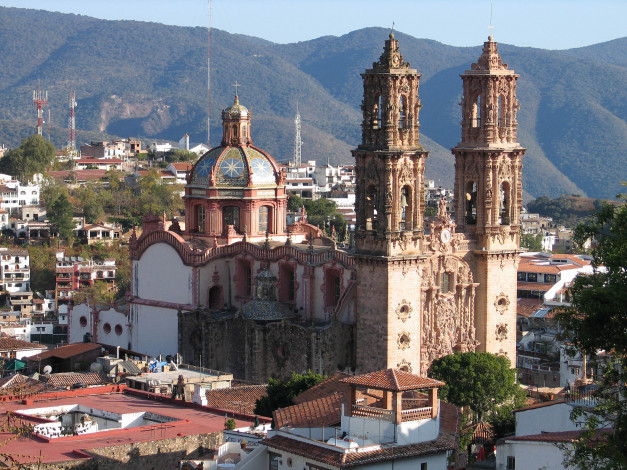 Обои картинки фото города, католические, соборы, костелы, аббатства, мексика
